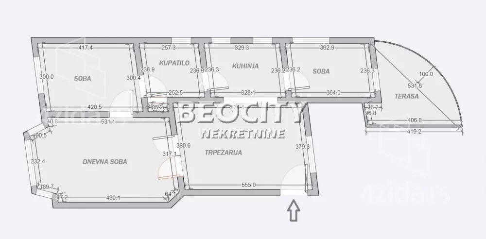 Trosoban stan | 4zida