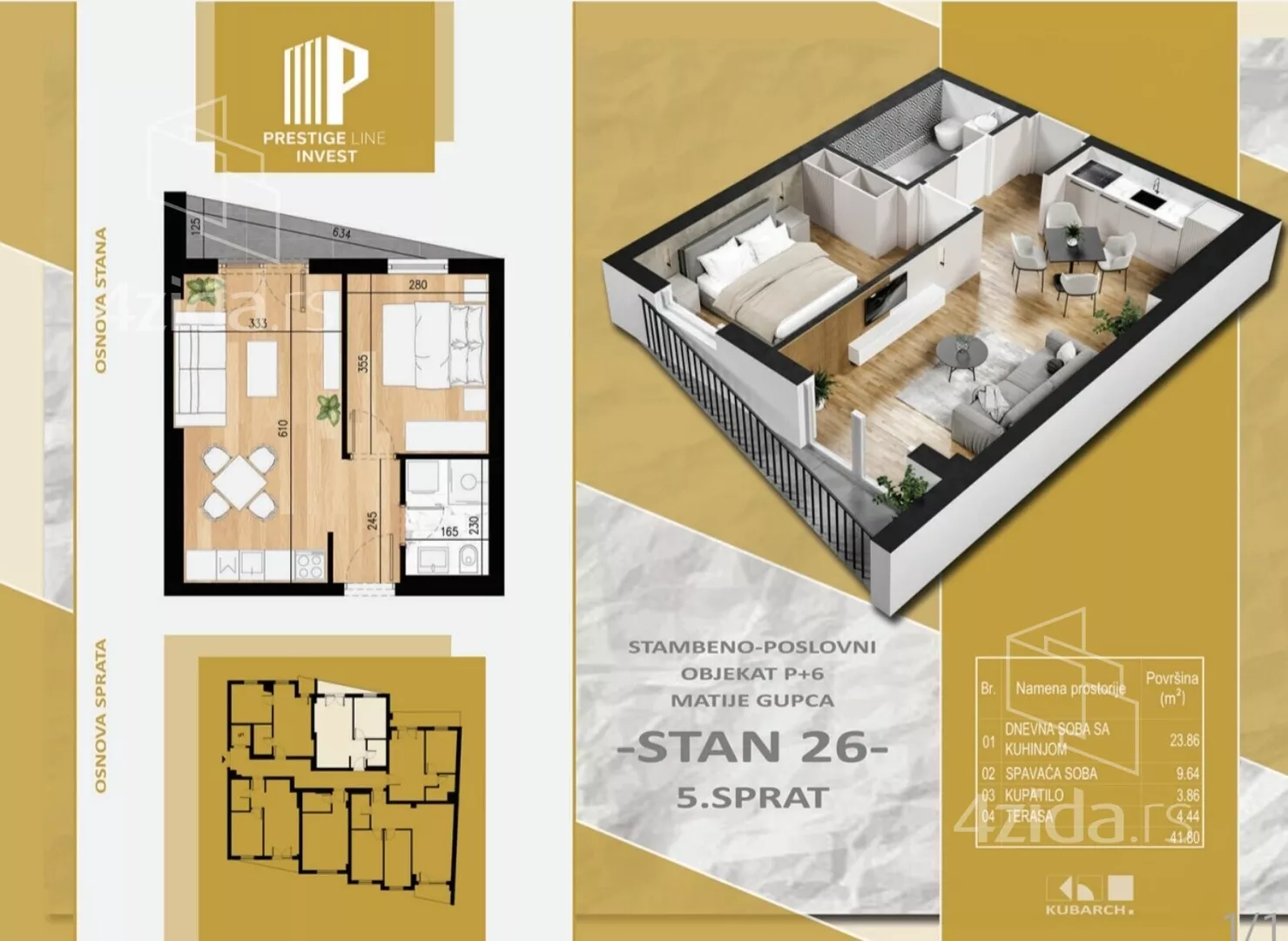 Dvosoban stan | 4zida