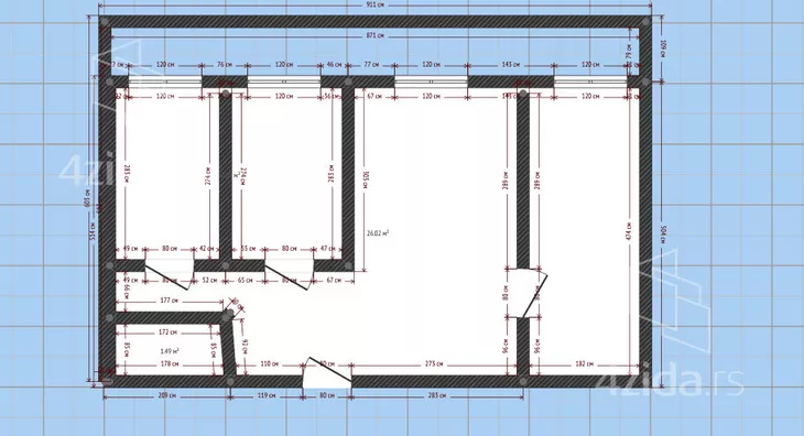Dvoiposoban stan | 4zida