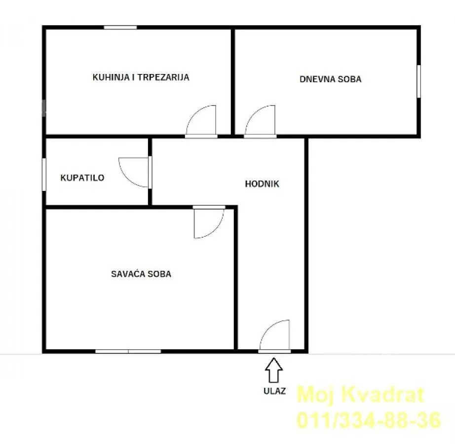 Dvosoban stan | 4zida
