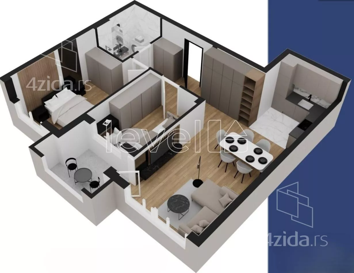 Trosoban stan | 4zida
