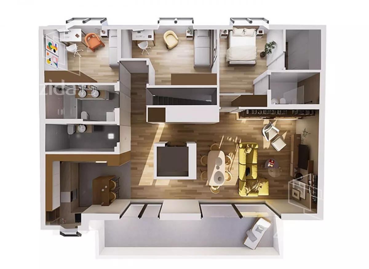 Četvorosoban stan | 4zida