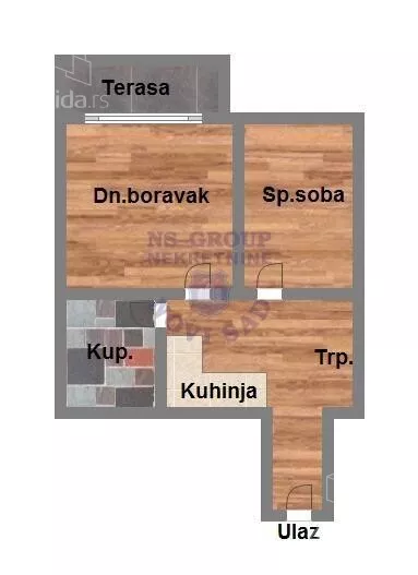 Dvosoban stan | 4zida