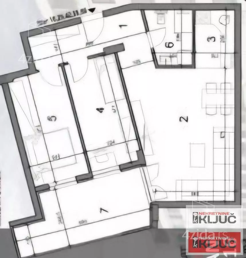 Trosoban stan | 4zida