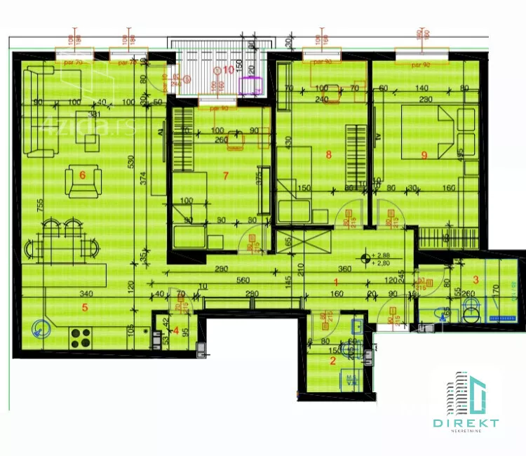 Troiposoban stan | 4zida