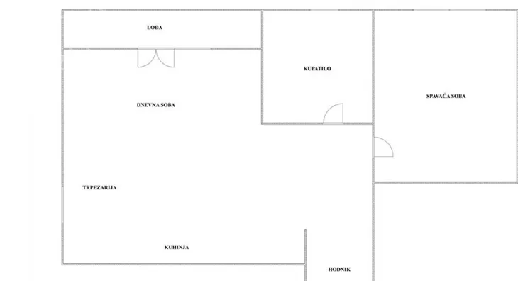 Jednoiposoban stan | 4zida