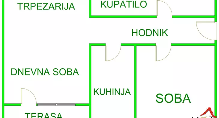 Dvosoban stan | 4zida