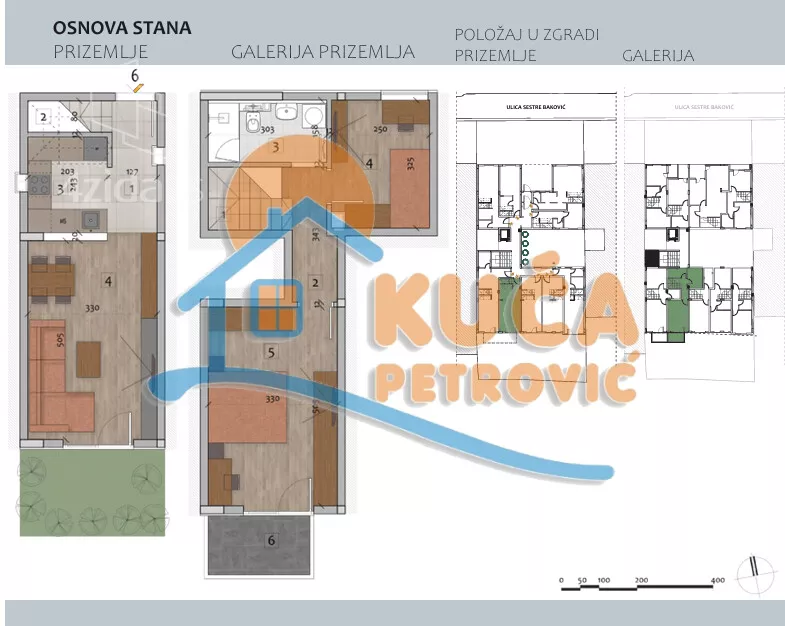Trosoban stan | 4zida
