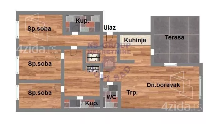 Četvorosoban stan | 4zida