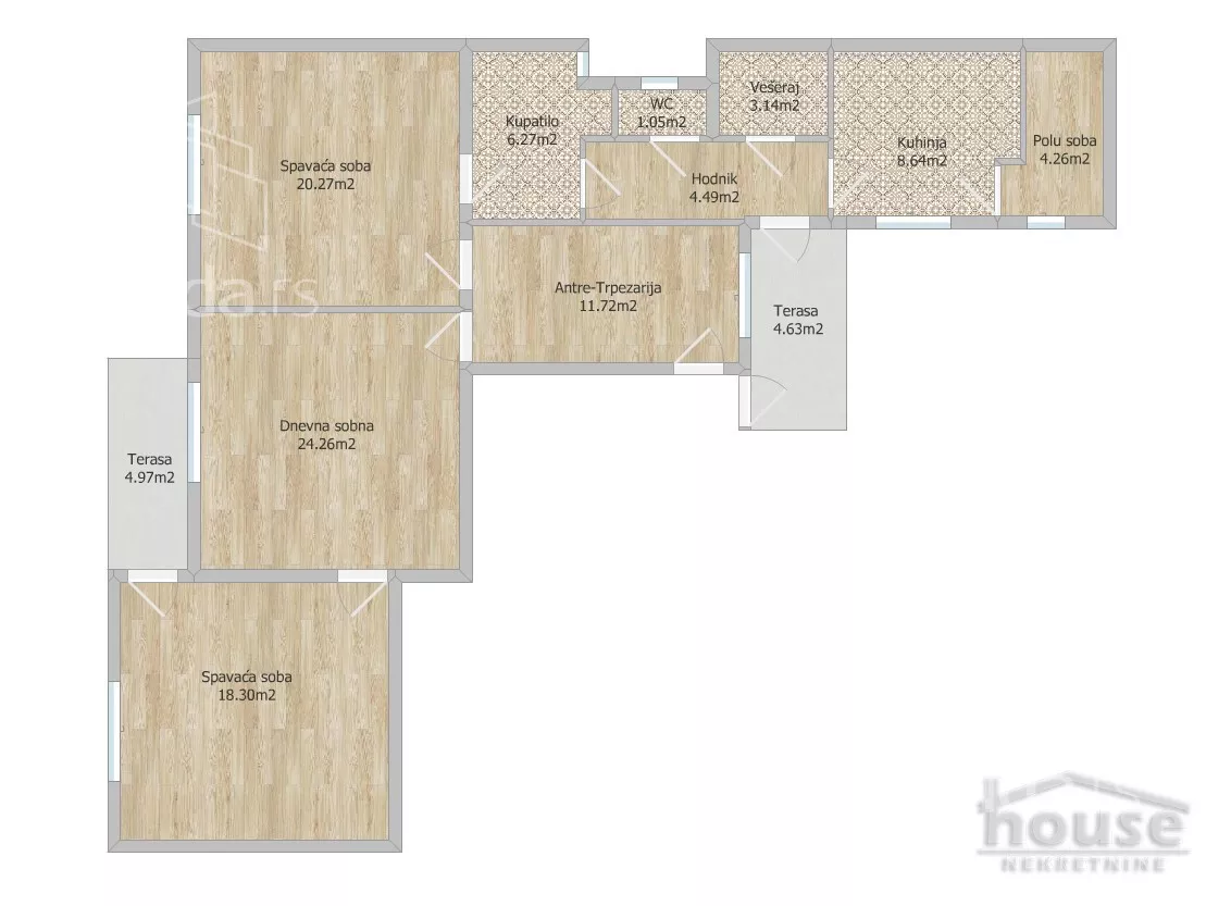 Troiposoban stan | 4zida