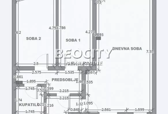 Trosoban stan | 4zida