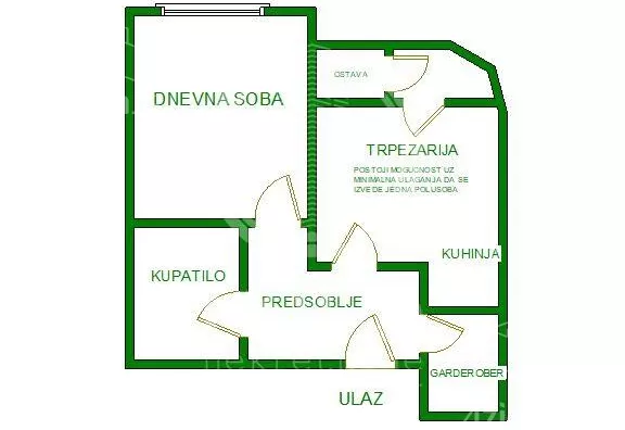 Jednosoban stan | 4zida