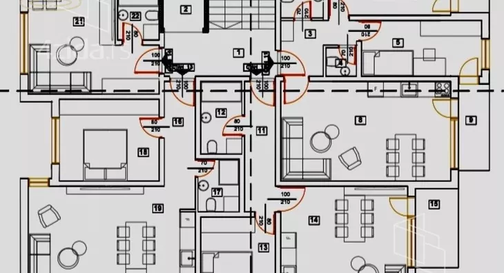 Trosoban stan | 4zida