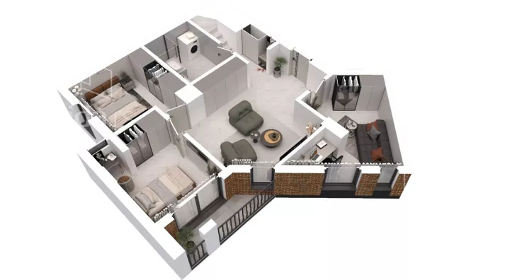 Četvorosoban stan | 4zida