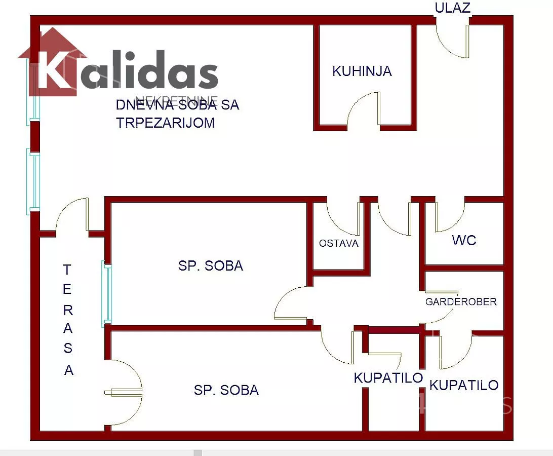 Trosoban stan | 4zida