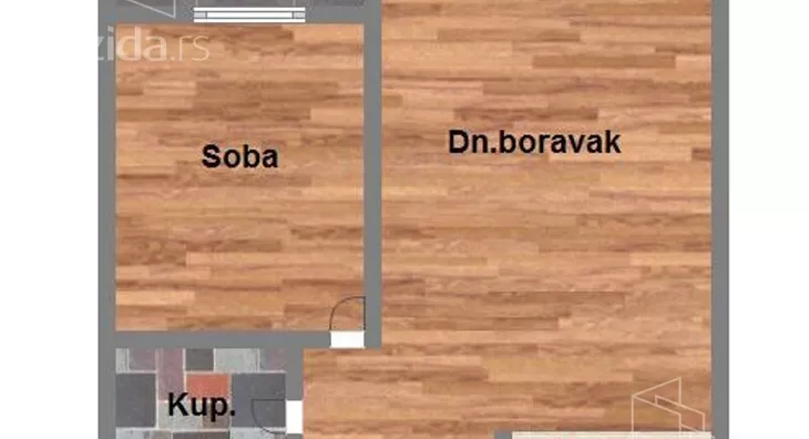 Jednoiposoban stan | 4zida