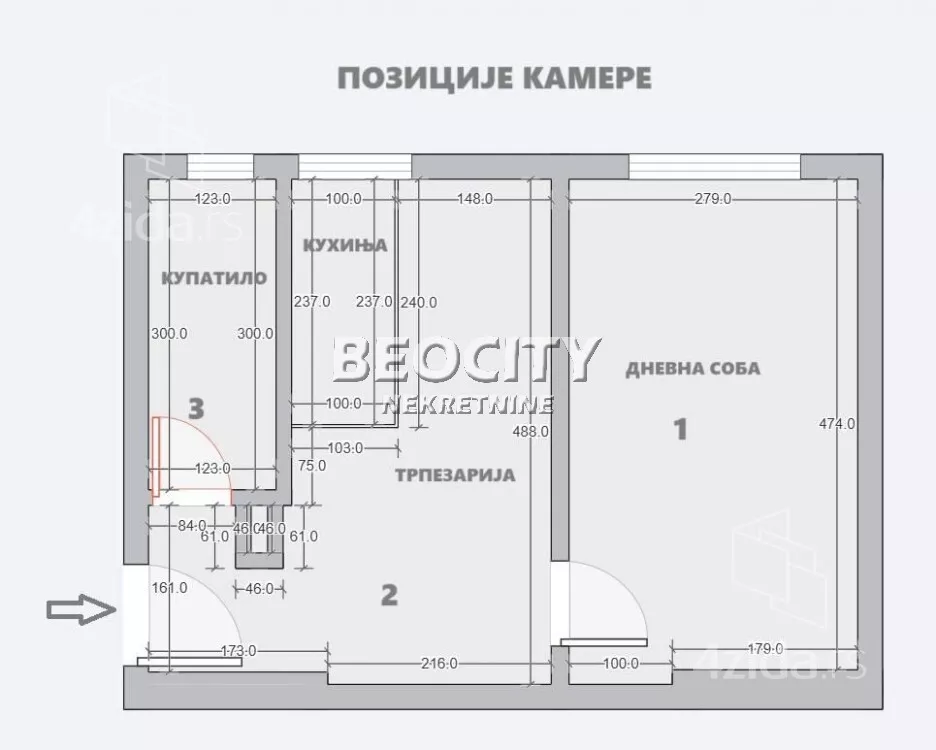 Jednosoban stan | 4zida