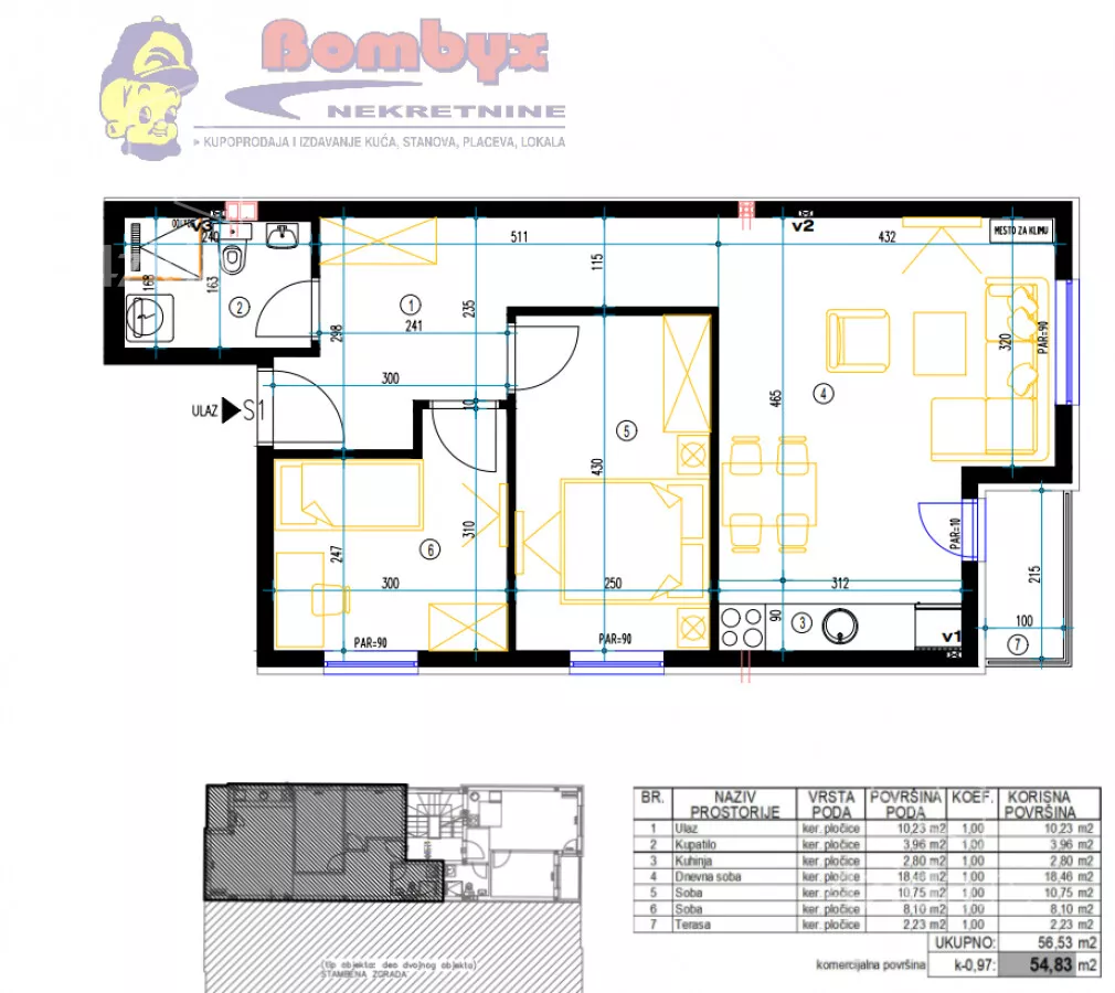 Dvoiposoban stan | 4zida