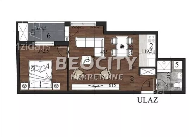 Dvosoban stan | 4zida