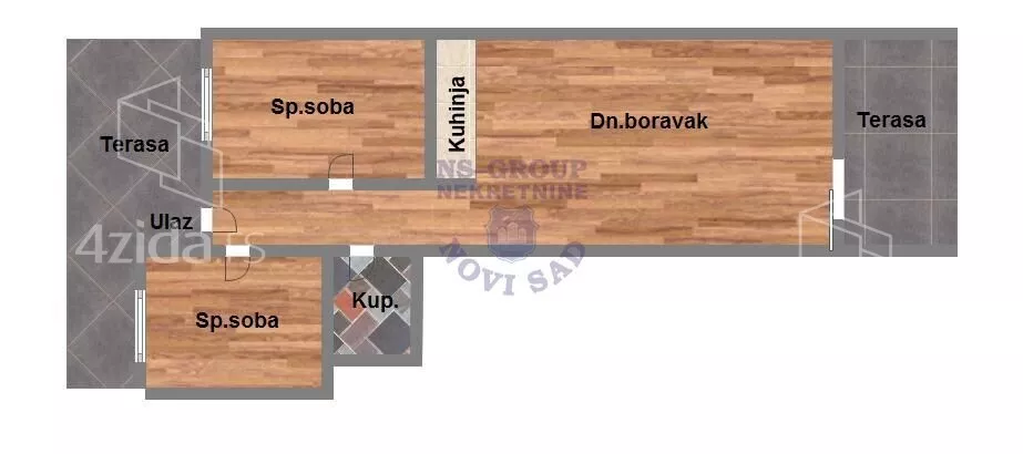 Trosoban stan | 4zida