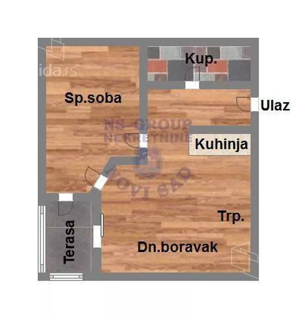 Dvosoban stan | 4zida