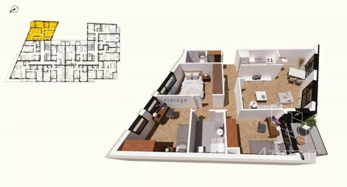 Troiposoban stan | 4zida