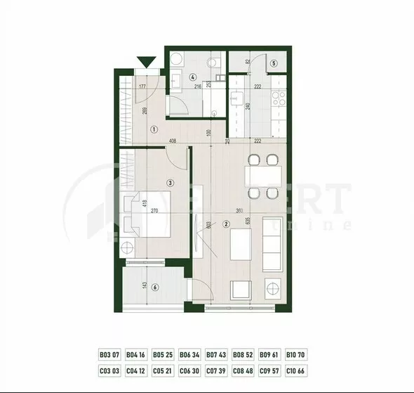 Dvosoban stan | 4zida