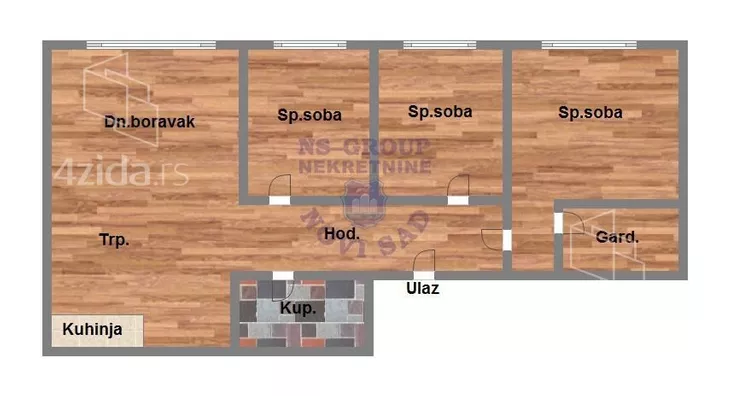 Četvorosoban stan | 4zida