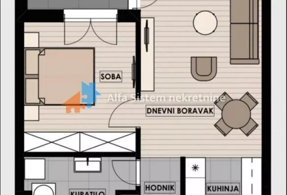 Dvosoban stan | 4zida