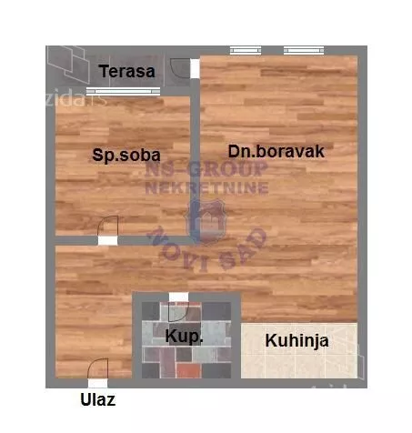 Dvosoban stan | 4zida
