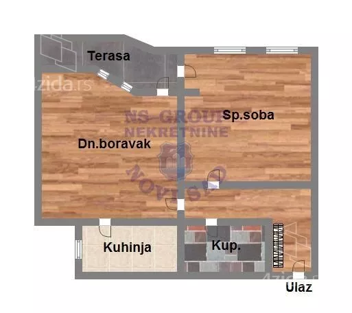 Dvosoban stan | 4zida