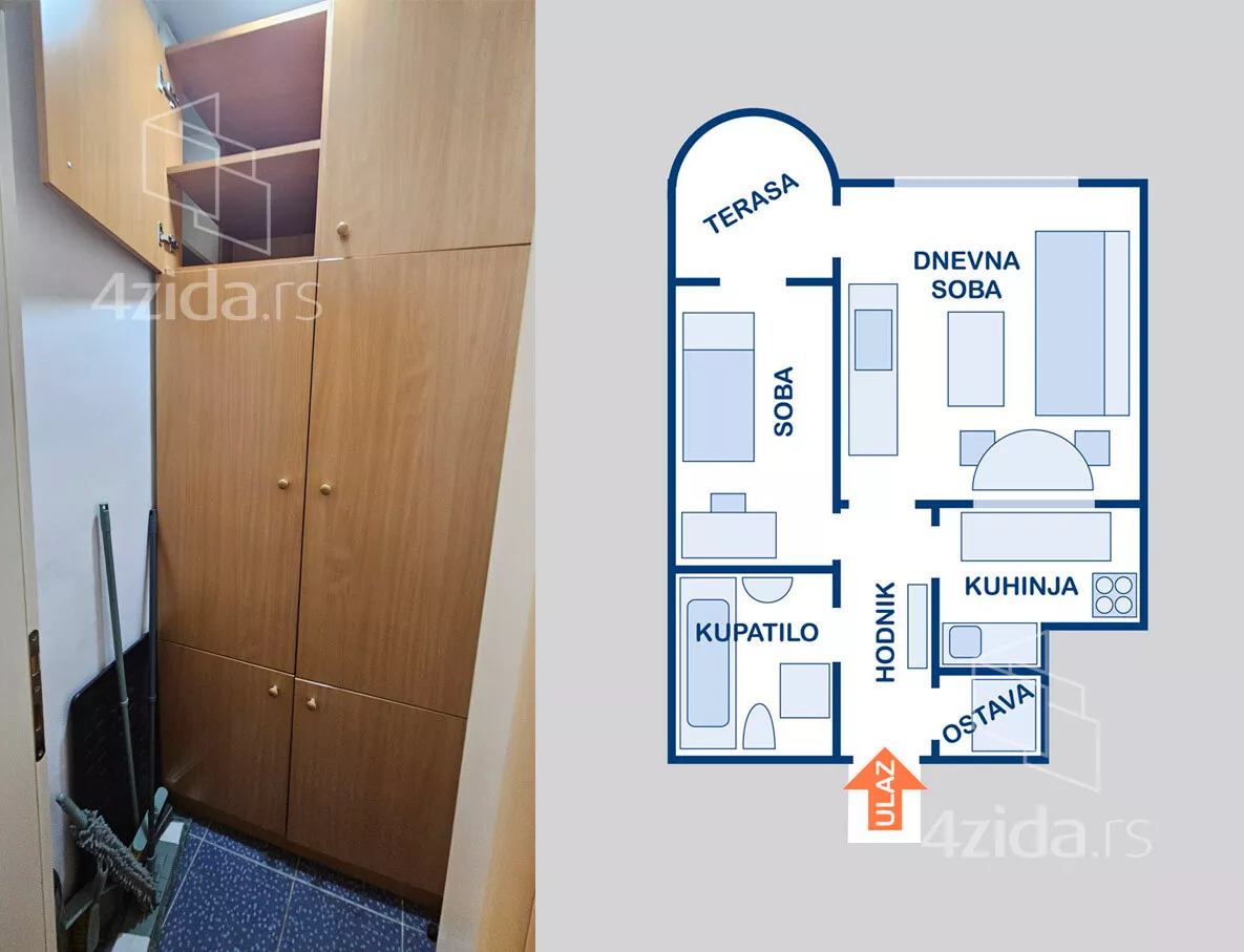 Jednoiposoban stan | 4zida