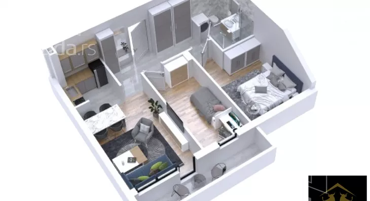 Trosoban stan | 4zida