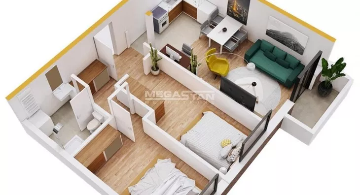 Dvosoban stan | 4zida