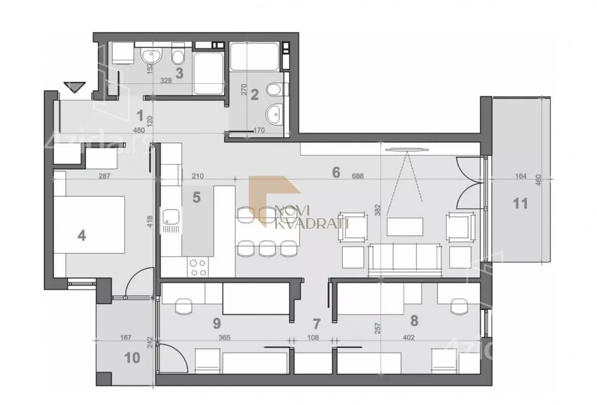 Četvorosoban stan | 4zida