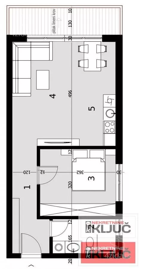 Dvosoban stan | 4zida