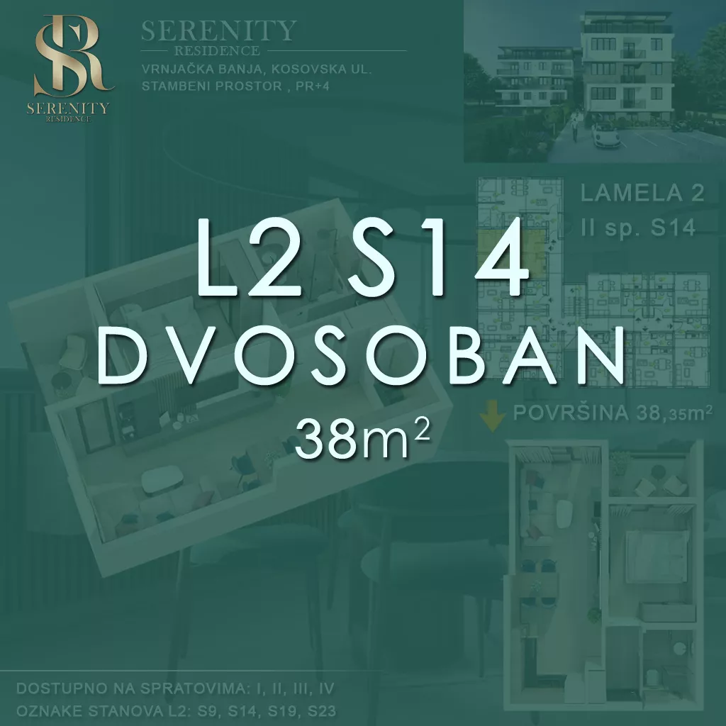 Jednoiposoban stan | 4zida