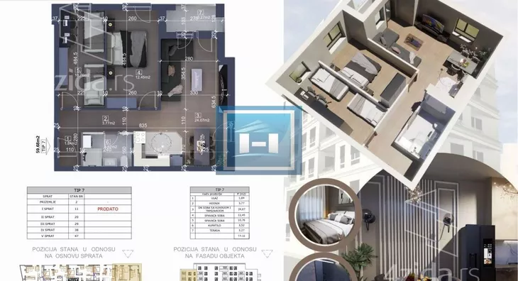 Dvoiposoban stan | 4zida