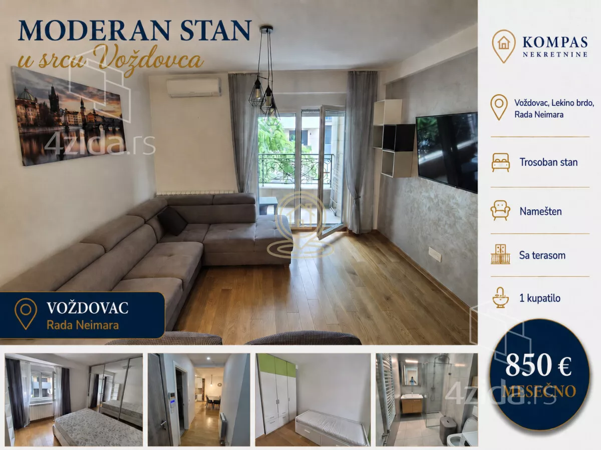 Trosoban stan | 4zida