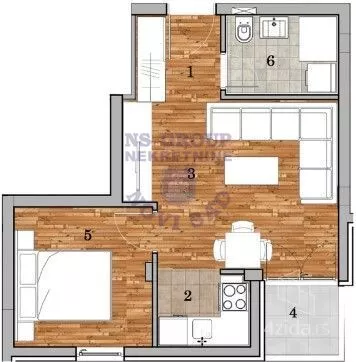 Jednoiposoban stan | 4zida