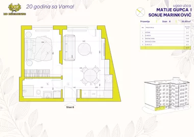 Sonje Marinković 49 | 4zida.rs