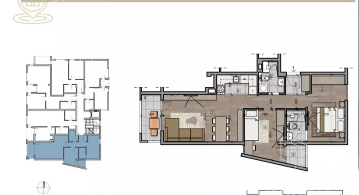 Trosoban stan | 4zida