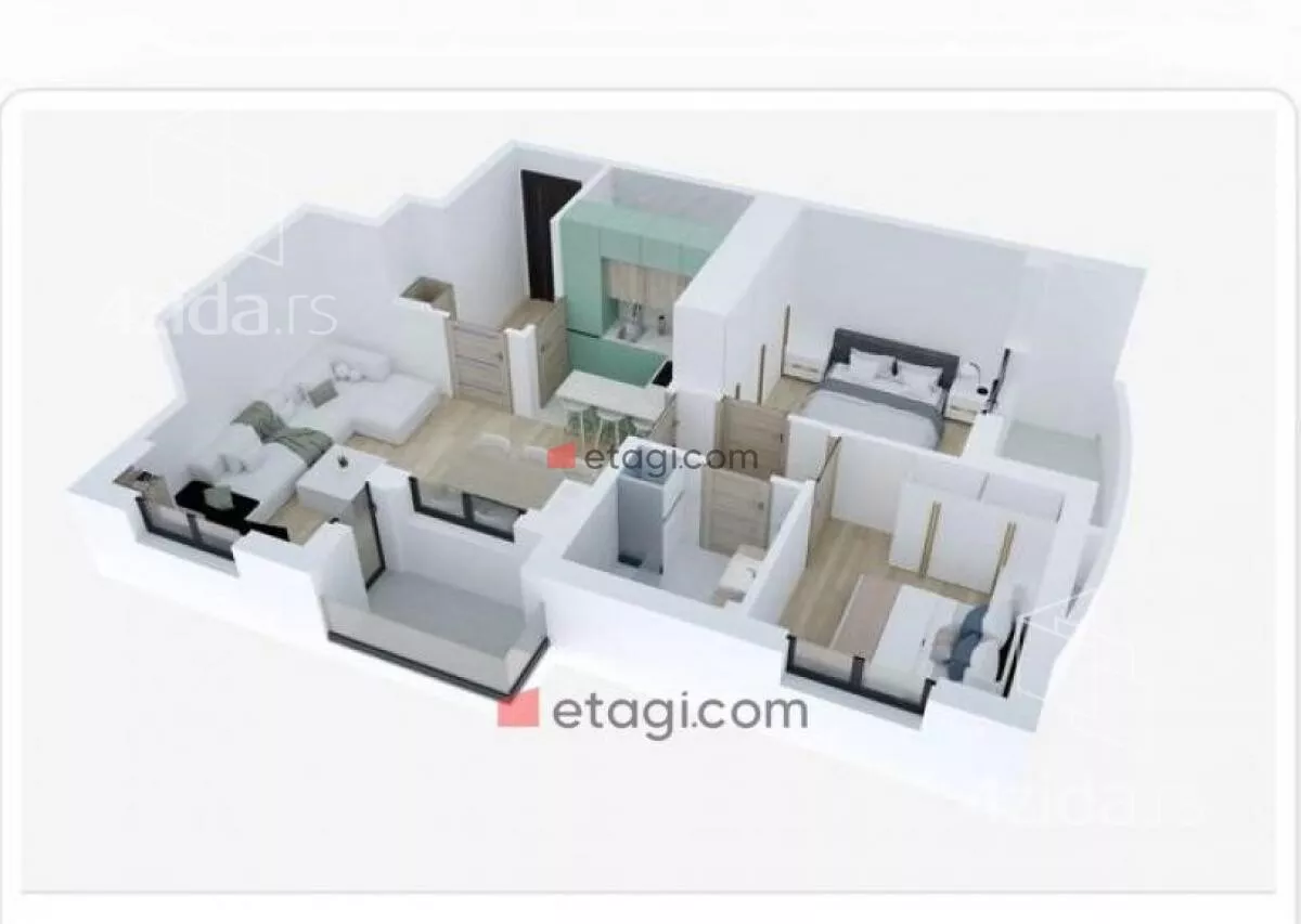 Trosoban stan | 4zida