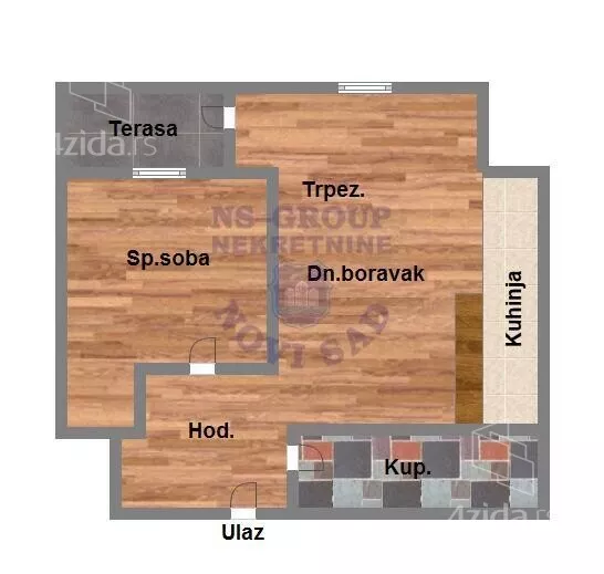 Dvosoban stan | 4zida