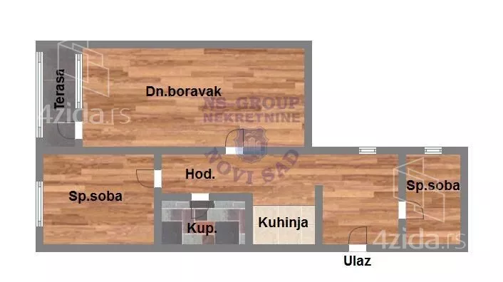 Dvoiposoban stan | 4zida