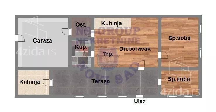 1-etažna kuća | 4zida