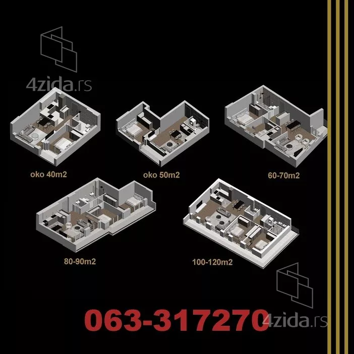 Dvoiposoban stan | 4zida