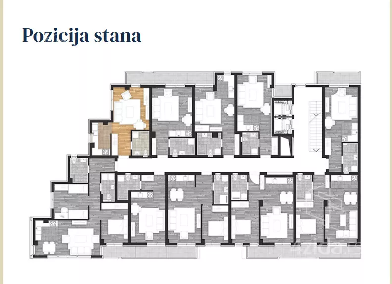 Jednosoban stan | 4zida