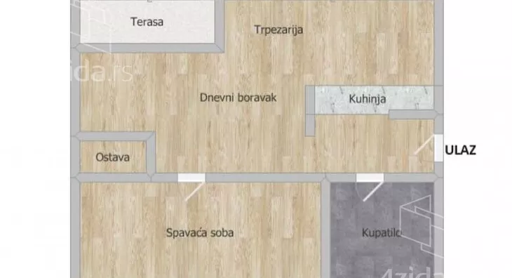 Dvosoban stan | 4zida