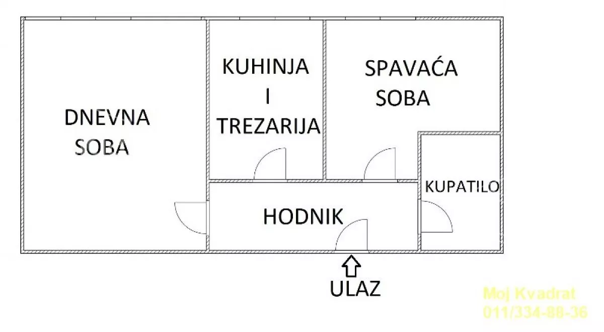 Dvosoban stan | 4zida